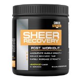 SHEER STRENGTH RECOVERY Build Muscle With The 1 Best Post Workout Supplement - Science-Backed Formula With Premium BCAAs Creatine Monohydrate Glutamine and L-Carnitine - 486 grams 30 servings