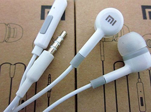 Mi Redmi Y1 | Redmi 5A | Redmi Y1 Lite | Redmi Note 4 | Redmi Note 3 Basic in-Ear Headphones with Mic (White Color) By Smart fairs