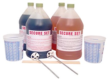 Secure Set Model # SS-4-40, 4 Gal.Concrete Alternative-High Density Polyurethane Post Setting Foam. 20 Post Kit