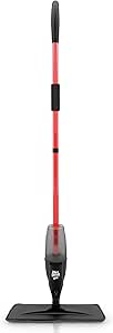 Dirt Devil Spray Mop, with Reusable Microfiber Pad, For Sealed Hard Floors like Laminate, Tile, Hardwoods and More, PD15000, Red