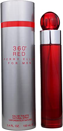 360 Red by Perry Ellis for Men - 3.4 oz EDT Spray