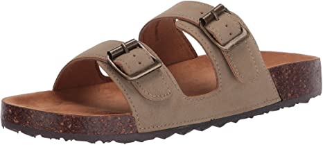 Amazon Essentials Women's Buckle Slip On Sandal