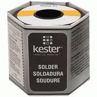 Kester24-6337-0039 Rosin Cored Wire Solder Roll, 44 Activated, 63/37 Alloy, 0.04" Diameter