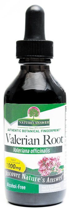 Natures Answer Alcohol-Free Valerian Root 2-Fluid Ounces