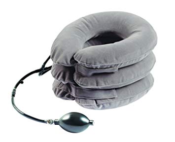 Neck Stretch Tension 3 Chamber Air Collar - Inflatable Pressure Therapy