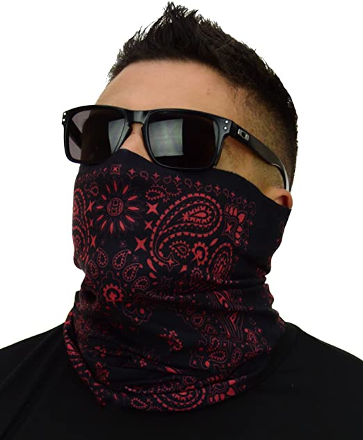 Multi Functional Tube Bandana | Classic Paisley Bandana Pattern