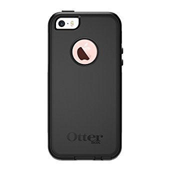 OtterBox COMMUTER SERIES Case for iPhone 5/5s/SE - Frustration Free Packaging - BLACK