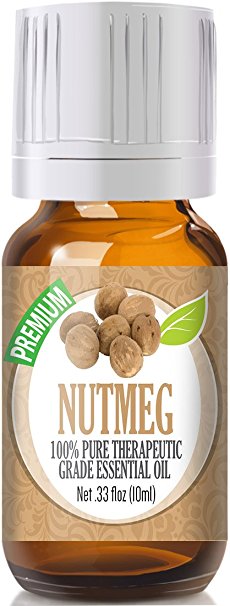 Nutmeg 100% Pure, Best Therapeutic Grade Essential Oil - 10ml