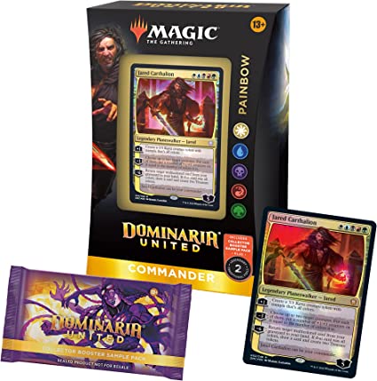 Magic: The Gathering Dominaria United Commander Deck – Painbow   Collector Booster Sample Pack
