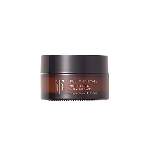 True Botanicals - Organic Moisture Lock Overnight Mask | Clean, Non-Toxic, Natural Skincare (1 fl oz | 30 ml)