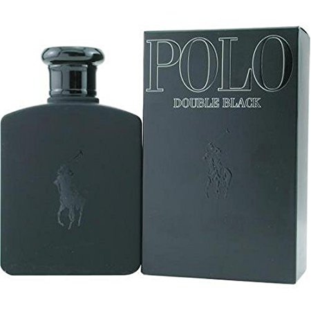 Polo Double Black by Ralph Lauren for Men, Eau De Toilette Natural Spray, 2.5 Ounce