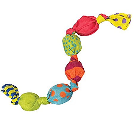 Petstages Stuffing Free Mini Squeak Chain Dog Toy