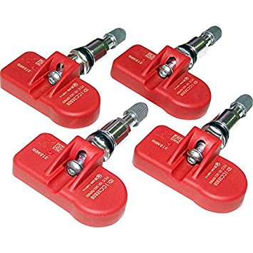 Mobiletron |4 PACK| TX-S031 Tire Pressure Monitoring Sensor (TPMS) Pre-programmed for Ford/Infiniti/Mitsubishi/Nissan/Suzuki - 315MHz, Ready to Install, OEM Replacement, Set of 4