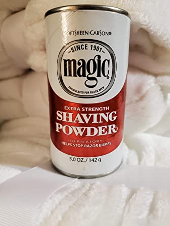 Magic Red Shaving Powder 5.0 oz. Extra Strength Depilatory by Magic