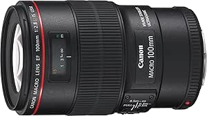 Canon EF - Macro-objectif - Noir - 100 mm - F/2.8 L Macro IS USM - Canon EF - Pour EOS 1000, 1D, 50, 500, 5D, 7D, Kiss F, Kiss X2, Kiss X3, Rebel T1i, Rebel XS, Rebel XSi