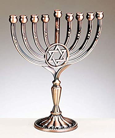 Menorah with Star of David - Hanukkah Chanukkah Chanukah - Jewish Holiday