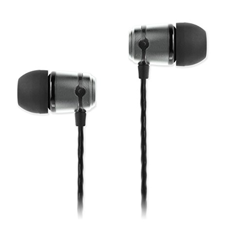 SoundMAGIC E50 In Ear Isolating Earphones - Gunmetal