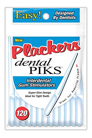 Plackers Dental Picks, 120 Count
