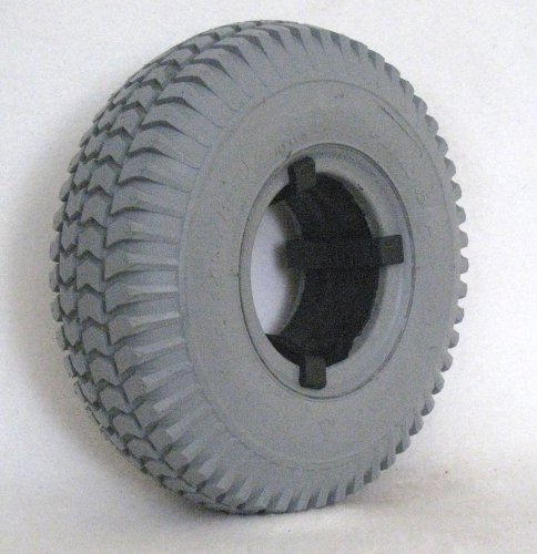 10"X3" (260-85) Primo Power Trax Foam Filled Tire for Scooters, Power Chairs and Electric Wheelchairs