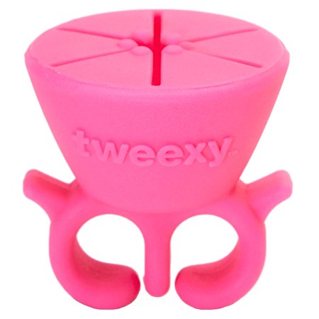 tweexy - The Original Wearable Nail Polish and Varnish Holder in Bonbon Pink