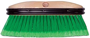 Weiler 73146 Polystyrene Vehicle Care Wash Brush, 2-1/2" Head Width, 9-1/2" Overall Length, Natural