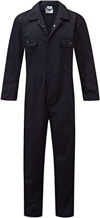 Fort 318 Workforce Boiler Suit, Navy Blue, Size Small