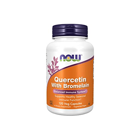 Now Foods, Quercetin With Bromelain, 120 Veg Capsules