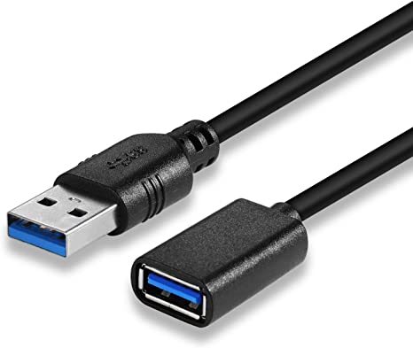 USB Extension Cable USB 3.0 Male to Female 5Gbps High Speed USB AM to AF Transfer Extender Cable (1.5m)