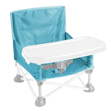 Summer Infant Pop N' Sit Booster Seat, Aqua Splash