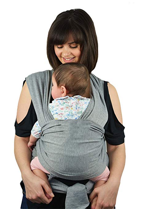 Lullaby Baby Wrap Carrier, Perfect for Babies from 4 Months Up to 35 lbs (4-36 Months)