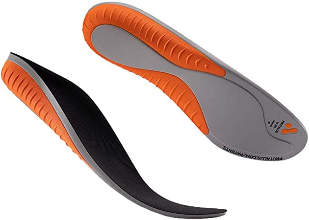 Protalus M100 Elite - New and Improved Patented Stress Relief Replacement Shoe Inserts, Improved Comfort, Relieve Plantar Fasciitis, Anti Fatigue, Alignment Improving Shoe Insoles, Men's 10