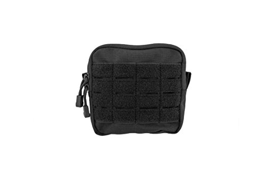 Lancer Tactical 1000 Denier Nylon Fabric Dual Magazine Pouch w/ Quick Snap Button Brass Fasteners Three Lines of MOLLE Rear MOLLE Attachment Durable Strap Tactical Belt Compatible