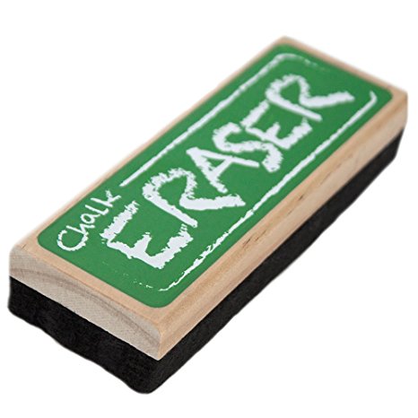Imagination Generation Chalk and Dry Erase Board Black Felt Eraser