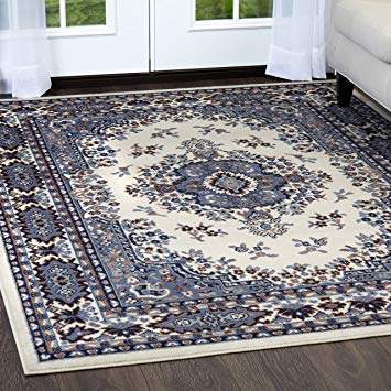 5'2" x 7'4" Home Dynamix 7069 Machine Made Turkish "Premium Collection" Porcelain Color Rug