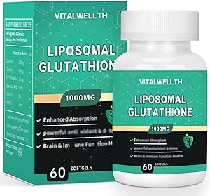 Liposomal Glutathione Reduced 1000 | 10x Better Absorption