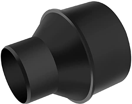POWERTEC 70136 4-Inch to 2-1/2-Inch Cone Reducer