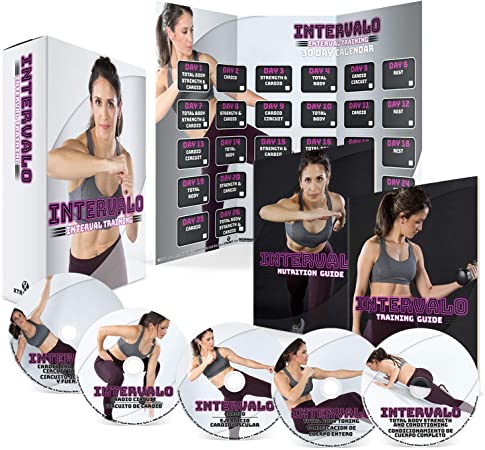 INTERVALO: 30 Day Workout Program with 5 Exercise Videos Training Calendar, Training Guide and Nutrition Plan