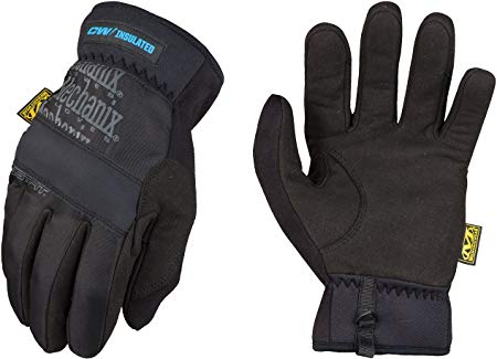 Winter Work Gloves for Men by Mechanix Wear: FastFit Insulated; Touchscreen Capable (XX-Large, Black/Grey)