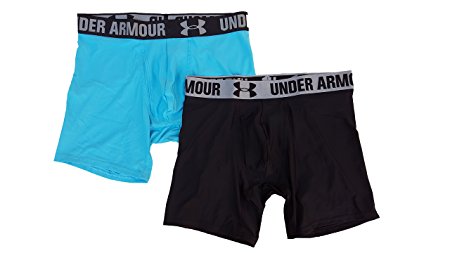 Under Armour 2-Pack HeatGear 6 Inch Boxer Shorts