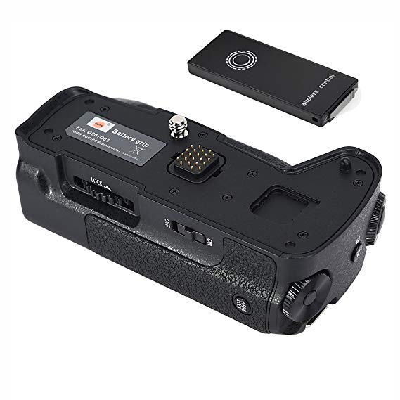DSTE Pro Wireless Remote Control DMW-BGG1 Vertical Battery Grip for Panasonic Lumix DMC-G80 DMC-G85 G80 G85 Digital Camera as DMW-BLC12