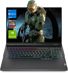 Lenovo Legion Pro 7 Ultimate Gaming Laptop, 16" WQXGA 240Hz, AMD Ryzen 9 7945HX (Beats Intel i9-13900H), GeForce RTX 4090 (16GB GDDR6), 32GB DDR5 RAM, 1TB SSD, Wi-Fi 6, Windows 11 Home