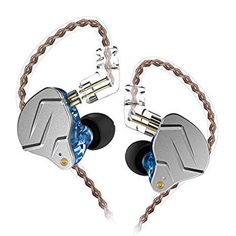 KZ ZSN PRO Headset HIFI Hybrid Technology Professional Dynamic In-ear Earphone (Without mic, Blue)