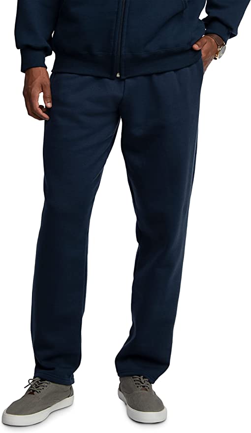 Fruit of the Loom Men's Eversoft Fleece Sweatpants with Pockets, Moisture Wicking & Breathable, Regular & Big Man Sizes