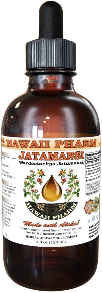 Jatamansi (Nardostachys Jatamansi) Tincture Dried Rhizome Liquid Extract, Jatamansi, Herbal Supplement 4 oz