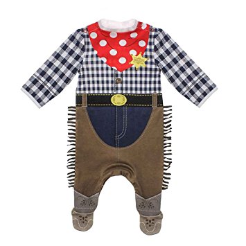 Fancy Dress Babygrow by Moozels (12-18 months, Cowboy)