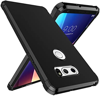 Raysmark Case for LG V30 / LG V30S / LG V30 Plus/LG V30S ThinQ/LG V35 / LG V35 ThinQ Case, Raysmark Ultra [Slim Thin] Scratch Resistant TPU Rubber Soft Skin Silicone Protective Case Cover (Black)
