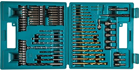 Makita b-49373&nbsp;brocas y puntas, 18&nbsp;V, Azul, juego de 75&nbsp;piezas