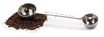 RSVP Stainless Steel Double Espresso Coffee Scoop Measure