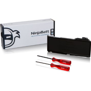 NinjaBatt Laptop Battery for Apple Macbook MacBook Unibody 13 A1331 A1342 Late 2009 Mid 2010 - Premium quality High performance Li-Polymer58Wh108v