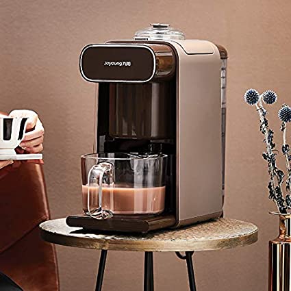 [Joyoung DJ10U-K1] Fully Automatic and Self Cleaning Soy Milk Maker (Coffee Brown)